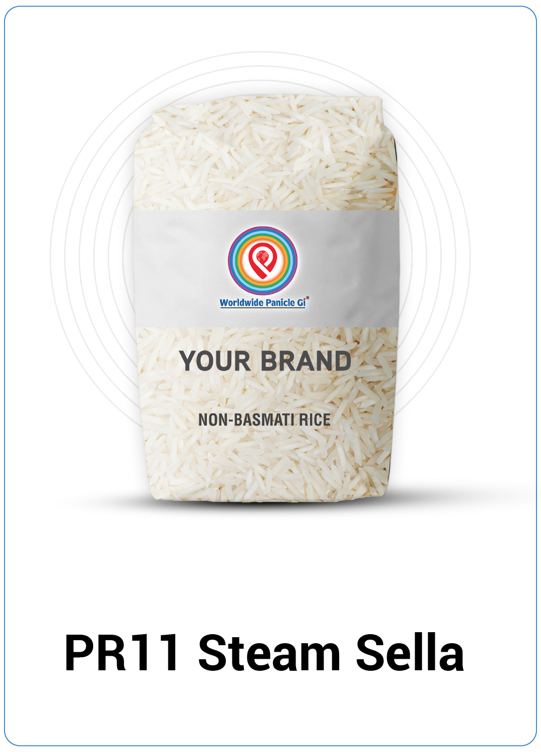 Non basmati rice (3) PR11 Steam Rice - Image 1